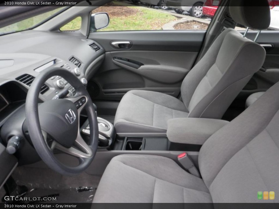 Gray Interior Photo for the 2010 Honda Civic LX Sedan #48276244