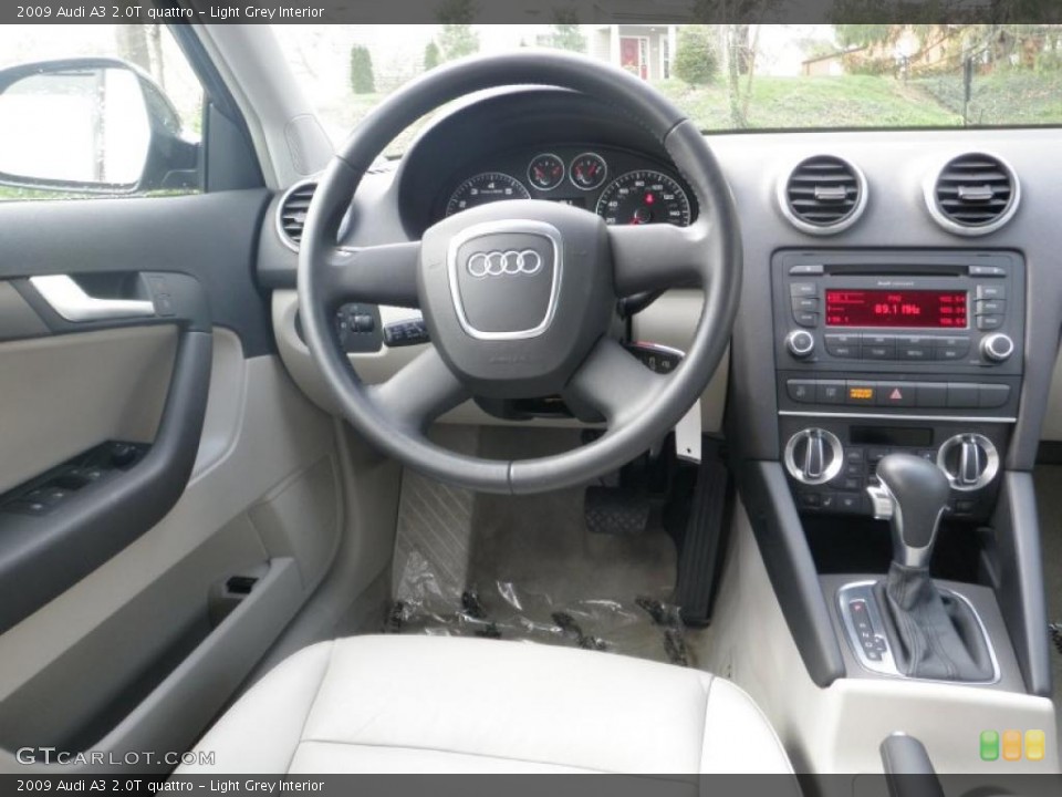 Light Grey Interior Dashboard for the 2009 Audi A3 2.0T quattro #48276457