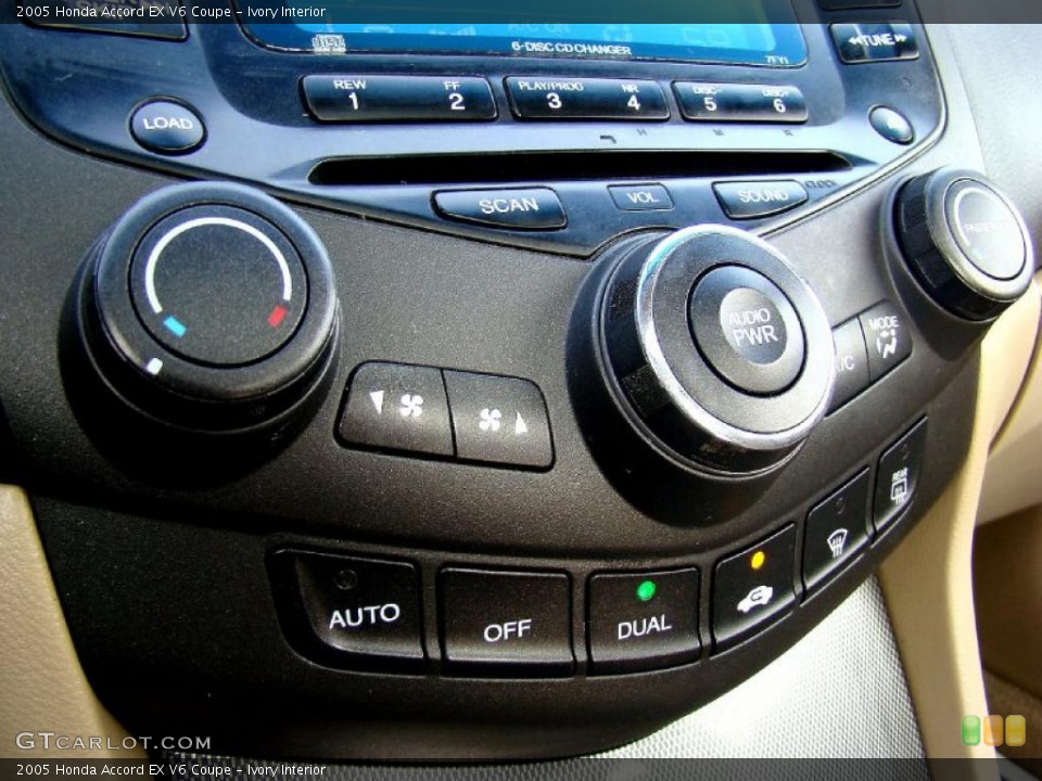 Ivory Interior Controls for the 2005 Honda Accord EX V6 Coupe #48276796