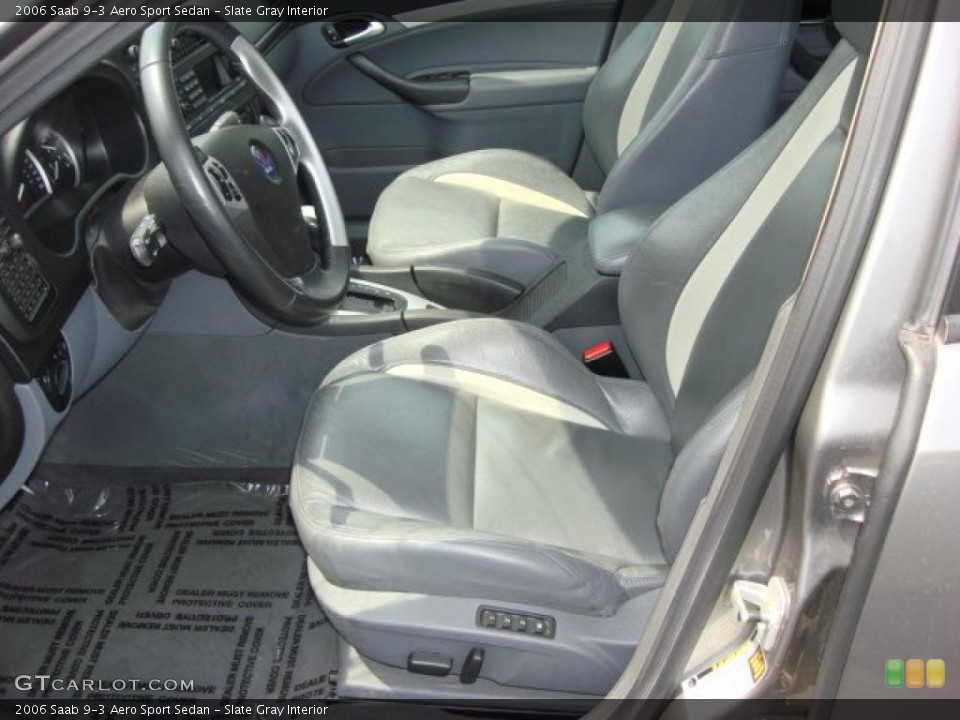 Slate Gray Interior Photo for the 2006 Saab 9-3 Aero Sport Sedan #48277390