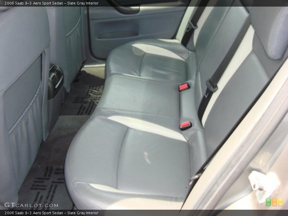 Slate Gray Interior Photo for the 2006 Saab 9-3 Aero Sport Sedan #48277405