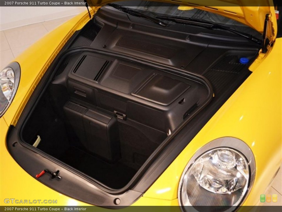 Black Interior Trunk for the 2007 Porsche 911 Turbo Coupe #48277699