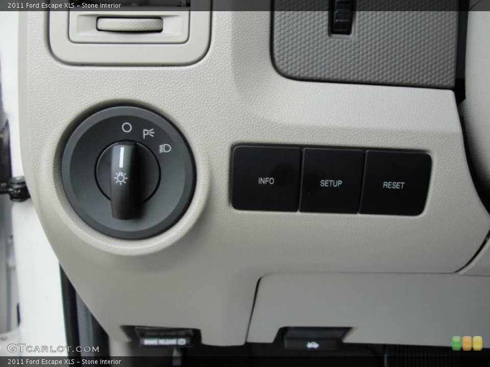 Stone Interior Controls for the 2011 Ford Escape XLS #48278305
