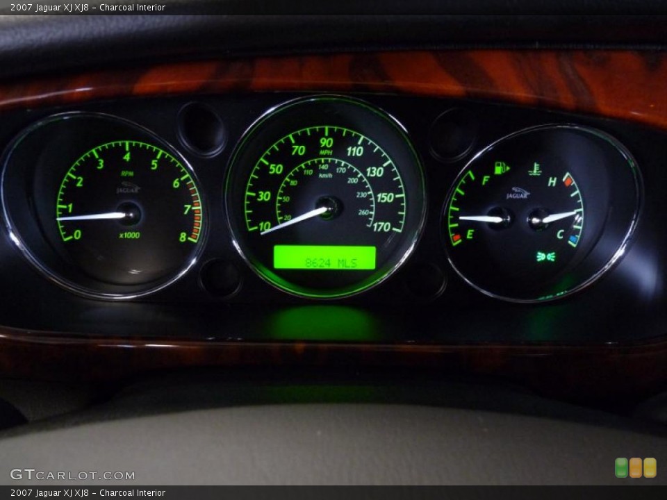 Charcoal Interior Gauges for the 2007 Jaguar XJ XJ8 #48279568
