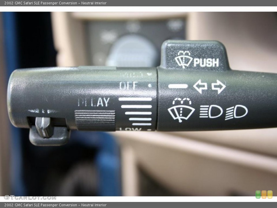 Neutral Interior Controls for the 2002 GMC Safari SLE Passenger Conversion #48279745