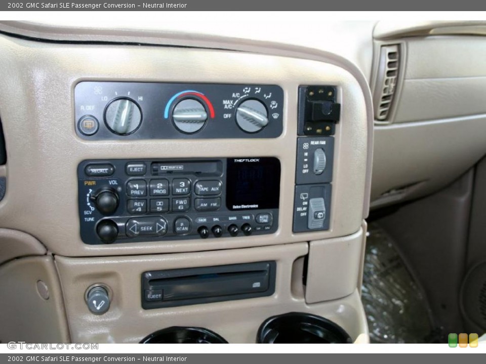 Neutral Interior Controls for the 2002 GMC Safari SLE Passenger Conversion #48279793