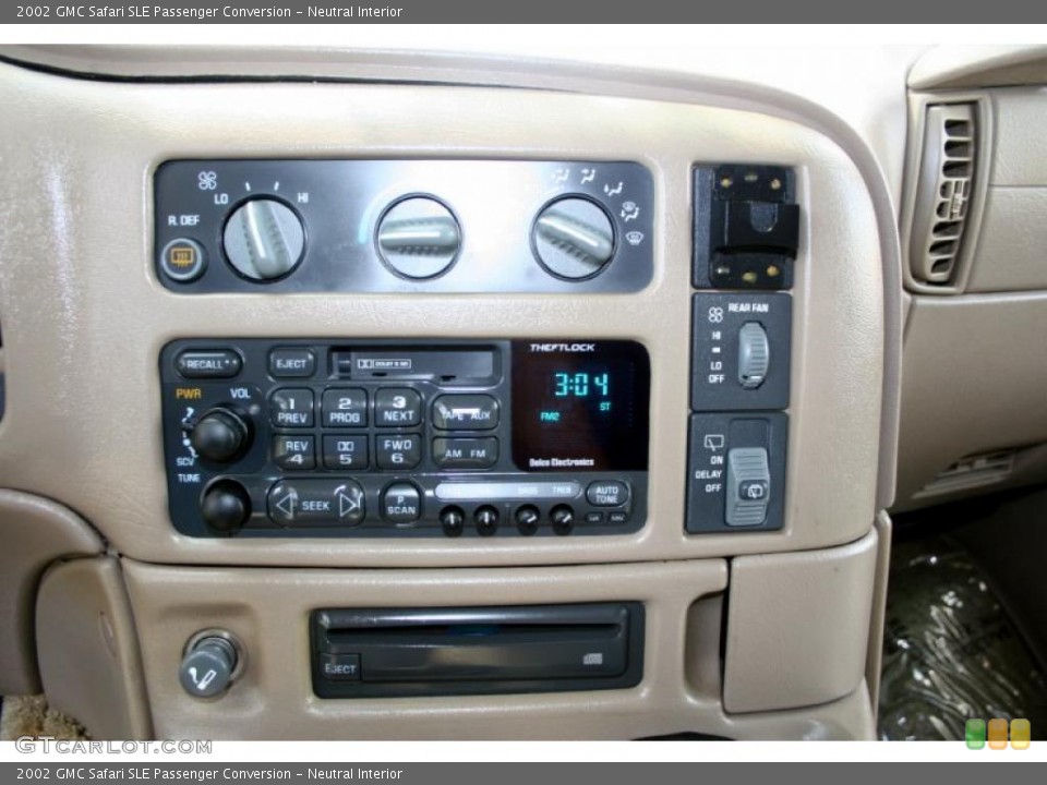 Neutral Interior Controls for the 2002 GMC Safari SLE Passenger Conversion #48279832