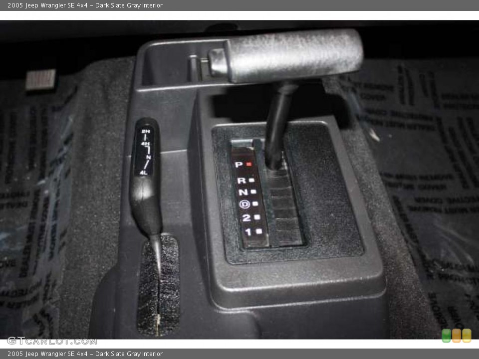 Dark Slate Gray Interior Transmission for the 2005 Jeep Wrangler SE 4x4 #48280885