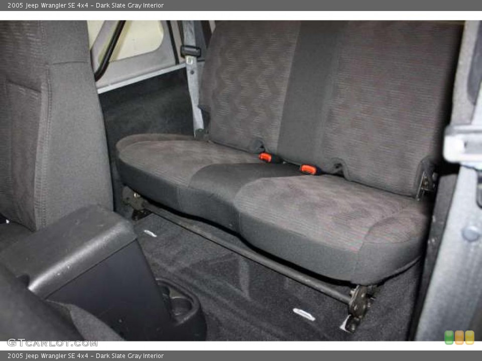 Dark Slate Gray Interior Photo for the 2005 Jeep Wrangler SE 4x4 #48280915