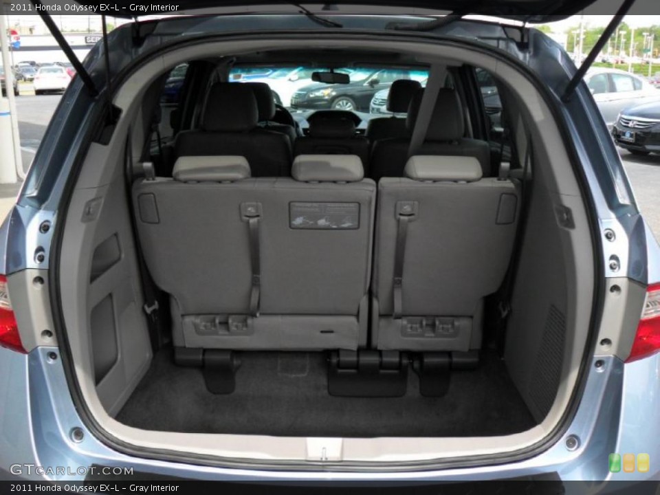 Gray Interior Trunk for the 2011 Honda Odyssey EX-L #48281902