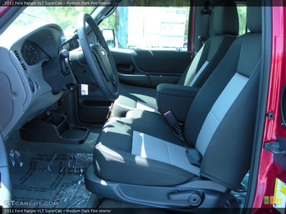 Medium Dark Flint Interior Photo for the 2011 Ford Ranger XLT SuperCab #48283267