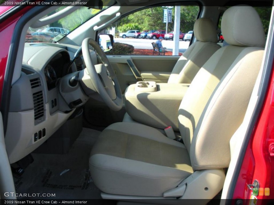 Almond Interior Photo for the 2009 Nissan Titan XE Crew Cab #48283774