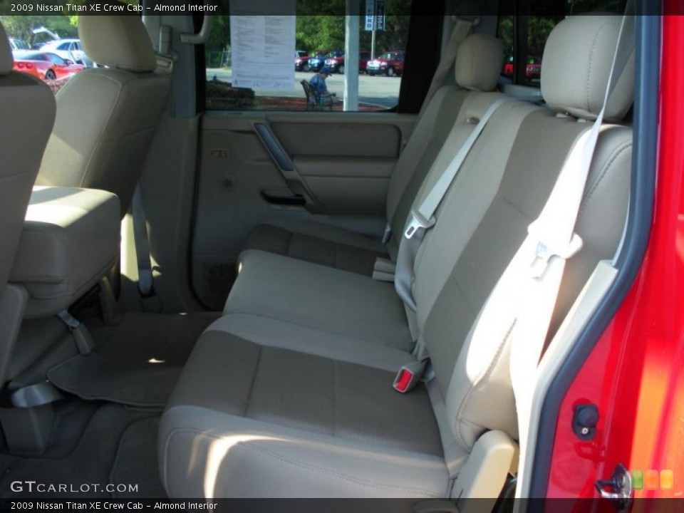 Almond Interior Photo for the 2009 Nissan Titan XE Crew Cab #48283804