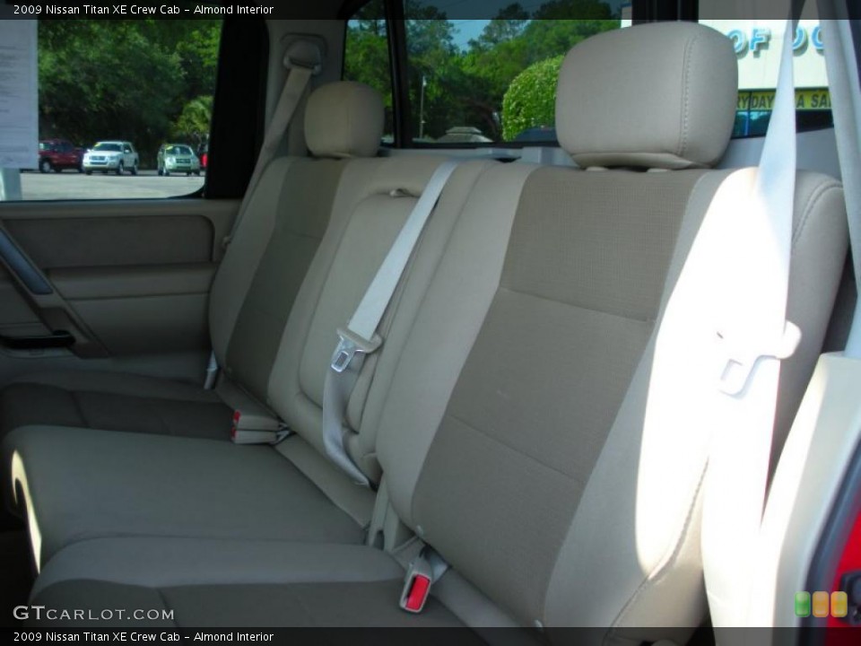 Almond Interior Photo for the 2009 Nissan Titan XE Crew Cab #48283819