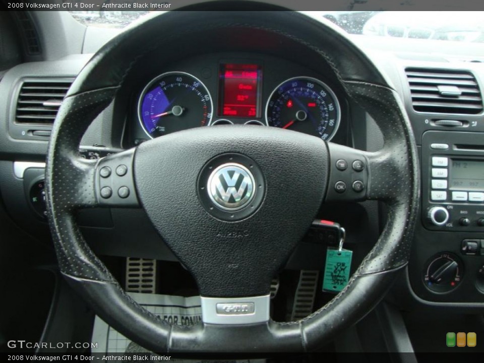 Anthracite Black Interior Steering Wheel for the 2008 Volkswagen GTI 4 Door #48284824