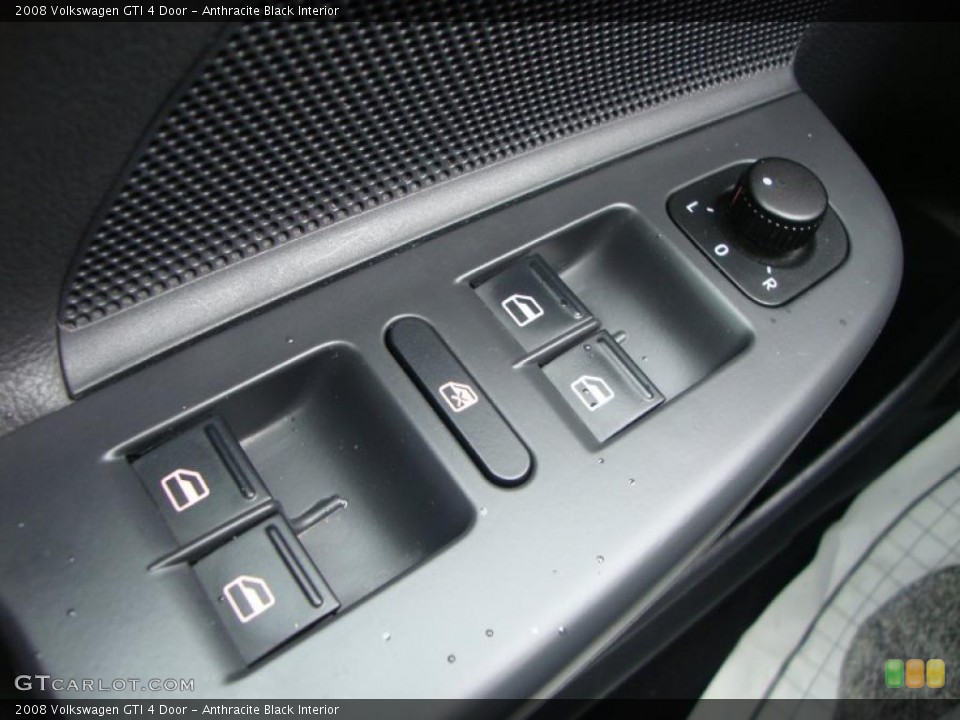 Anthracite Black Interior Controls for the 2008 Volkswagen GTI 4 Door #48284917
