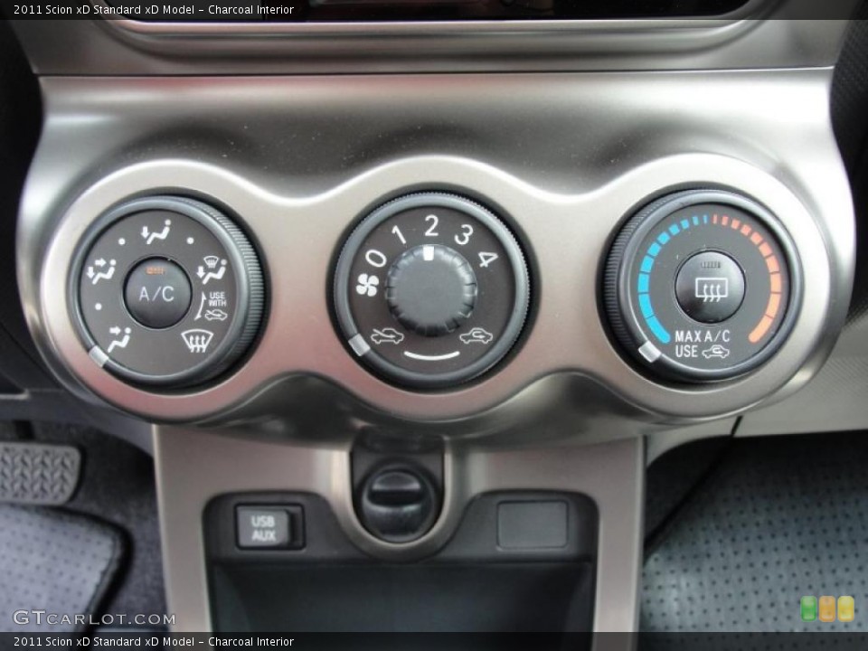 Charcoal Interior Controls for the 2011 Scion xD  #48286081