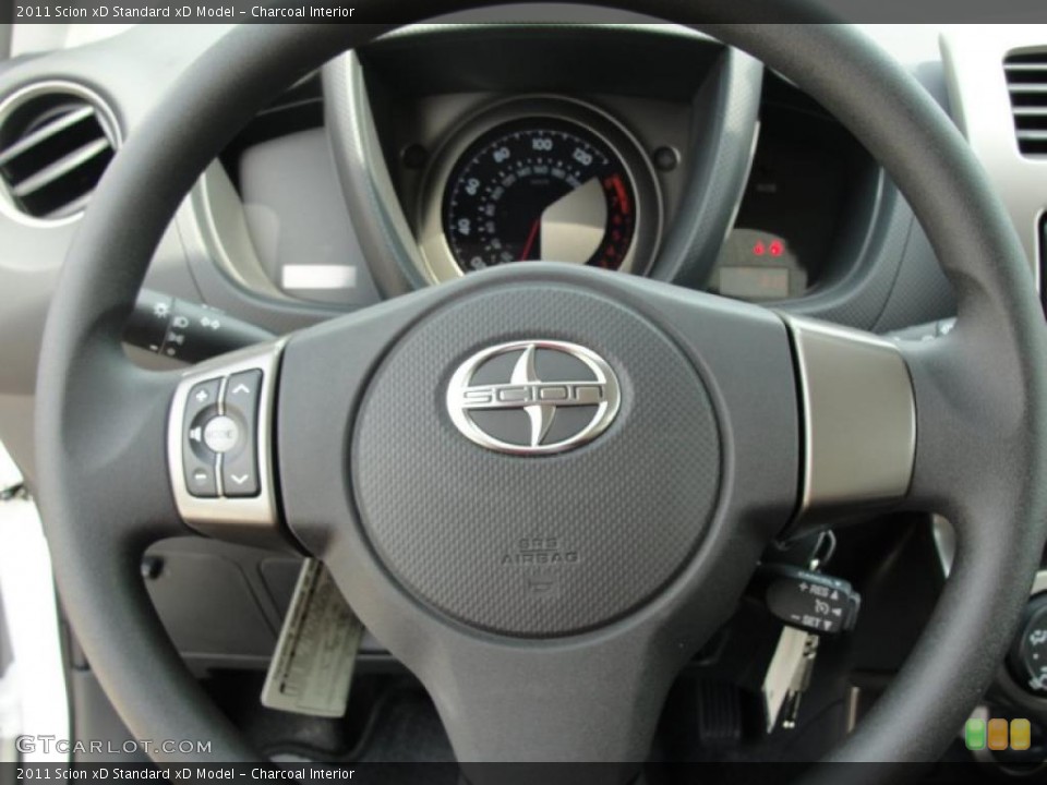 Charcoal Interior Steering Wheel for the 2011 Scion xD  #48286133