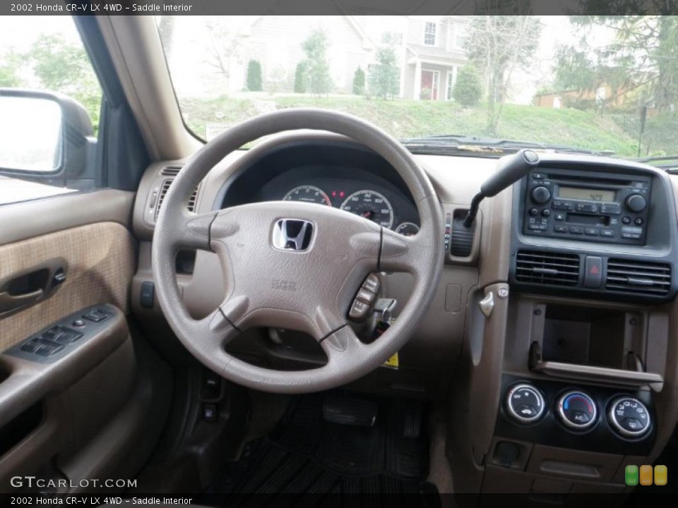 Saddle Interior Dashboard for the 2002 Honda CR-V LX 4WD #48287047