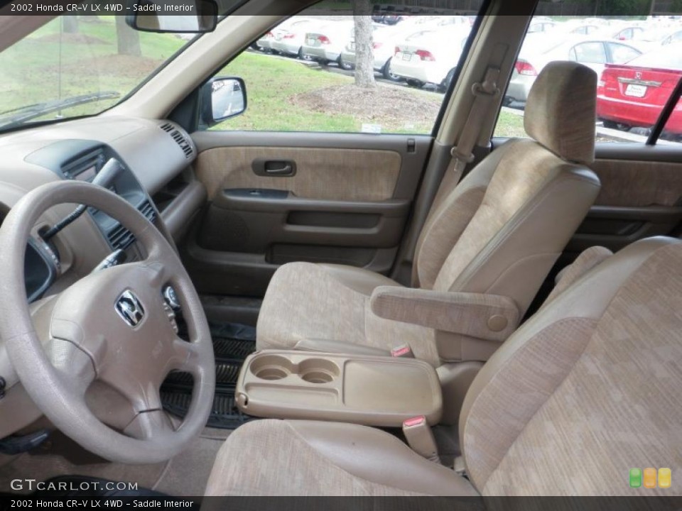 Saddle Interior Photo for the 2002 Honda CR-V LX 4WD #48287200