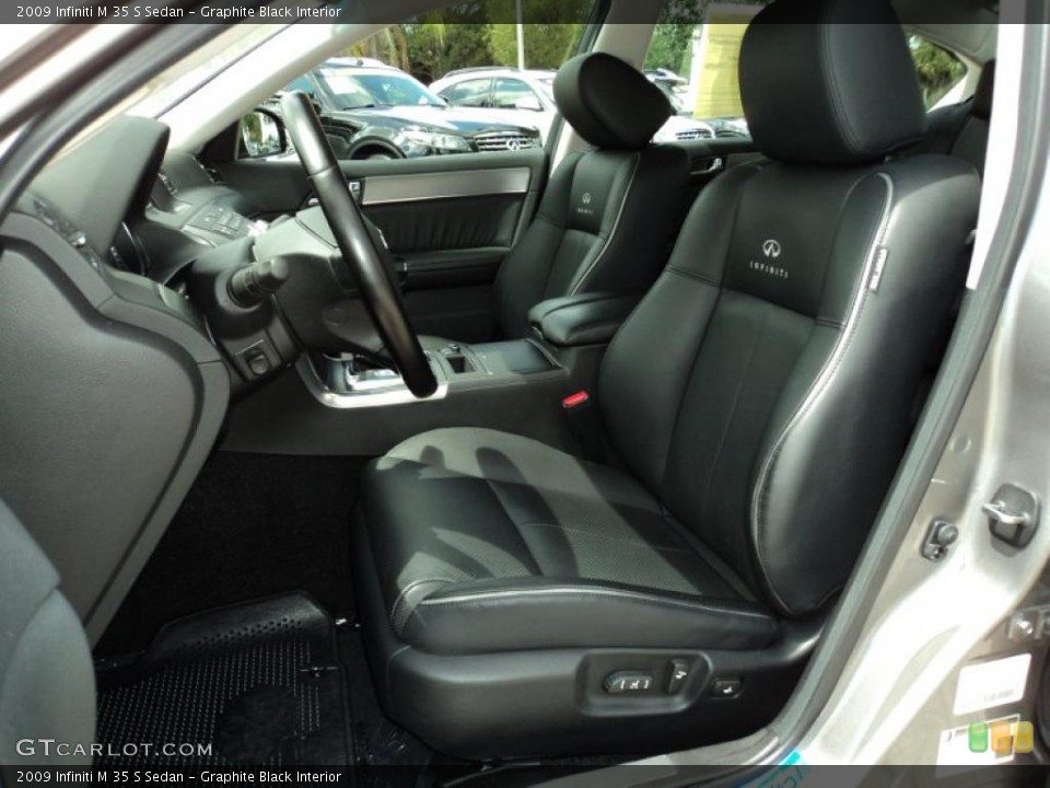Graphite Black Interior Photo for the 2009 Infiniti M 35 S Sedan #48287284