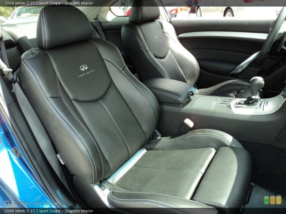 Graphite Interior Photo for the 2008 Infiniti G 37 S Sport Coupe #48287788