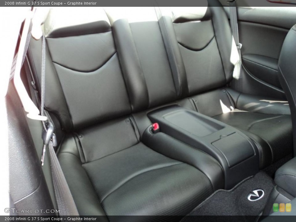 Graphite Interior Photo for the 2008 Infiniti G 37 S Sport Coupe #48287803