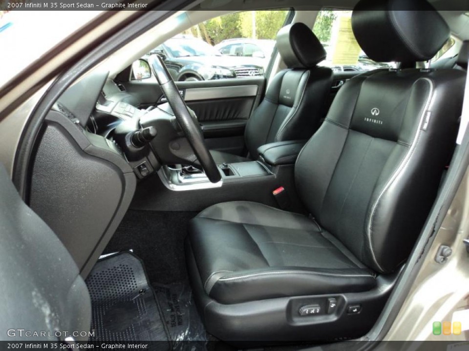 Graphite Interior Photo for the 2007 Infiniti M 35 Sport Sedan #48288238