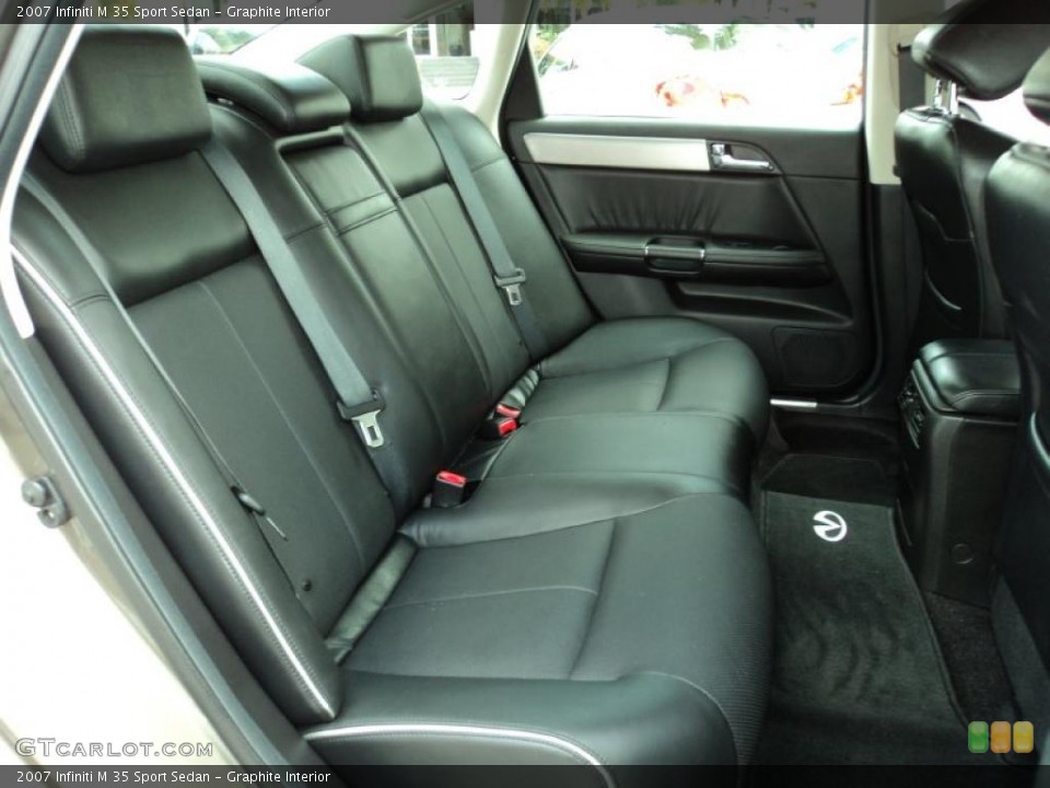 Graphite Interior Photo for the 2007 Infiniti M 35 Sport Sedan #48288295