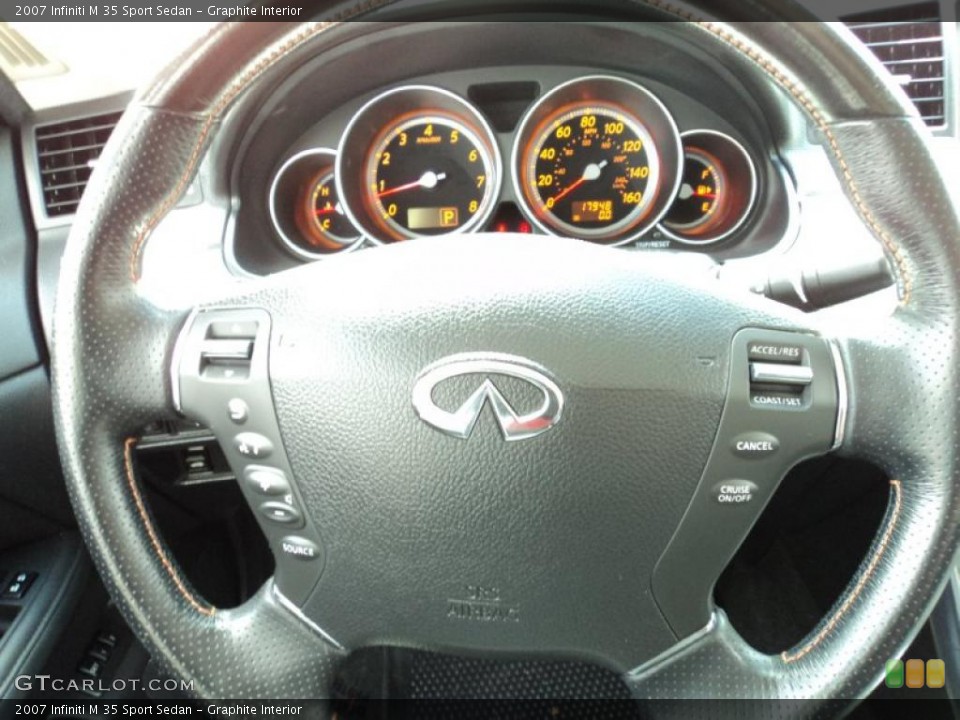 Graphite Interior Gauges for the 2007 Infiniti M 35 Sport Sedan #48288326