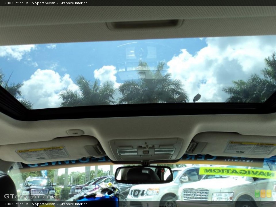 Graphite Interior Sunroof for the 2007 Infiniti M 35 Sport Sedan #48288370