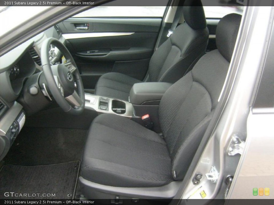 Off-Black Interior Photo for the 2011 Subaru Legacy 2.5i Premium #48288970