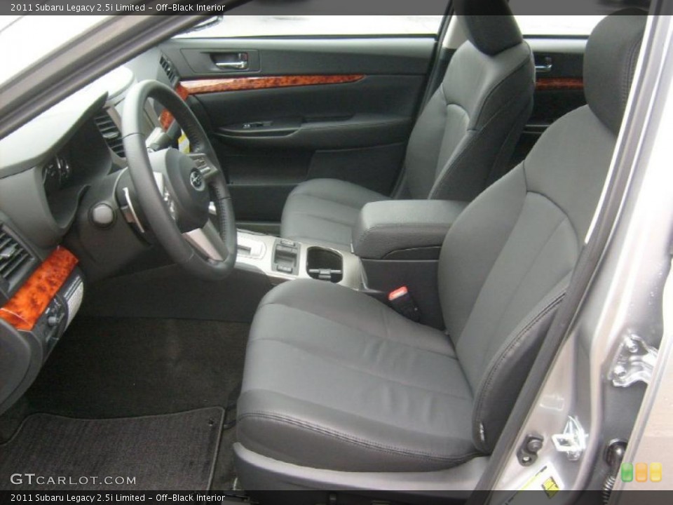 Off-Black Interior Photo for the 2011 Subaru Legacy 2.5i Limited #48289276