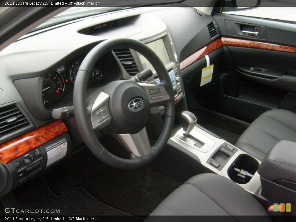 Off-Black Interior Prime Interior for the 2011 Subaru Legacy 2.5i Limited #48289291