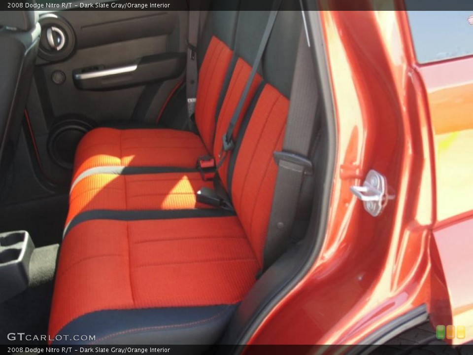 Dark Slate Gray/Orange Interior Photo for the 2008 Dodge Nitro R/T #48289817