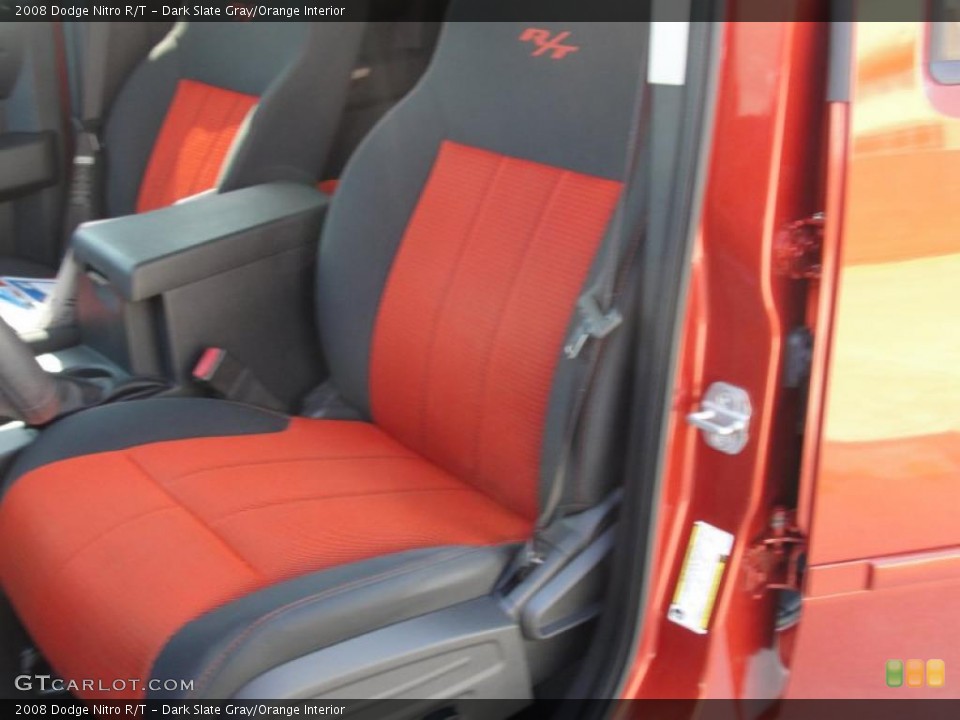 Dark Slate Gray/Orange Interior Photo for the 2008 Dodge Nitro R/T #48289864