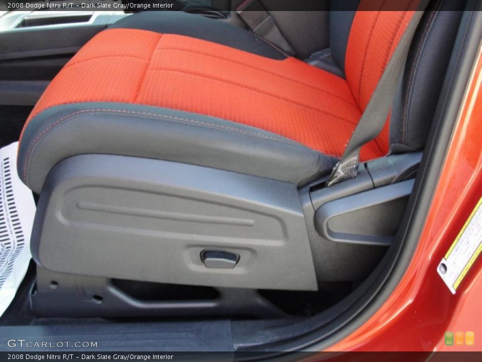 Dark Slate Gray/Orange Interior Photo for the 2008 Dodge Nitro R/T #48289879