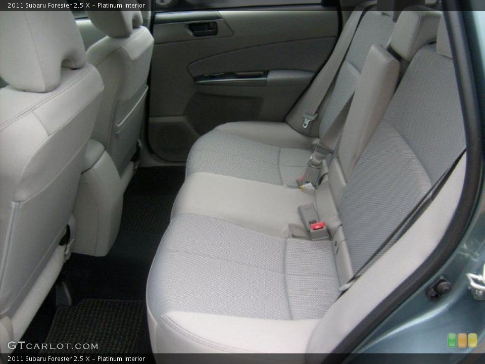 Platinum Interior Photo for the 2011 Subaru Forester 2.5 X #48290263