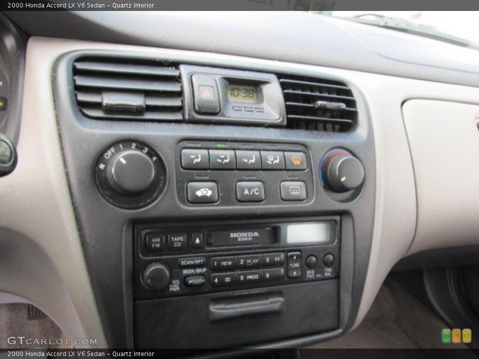 Quartz Interior Controls for the 2000 Honda Accord LX V6 Sedan #48290557