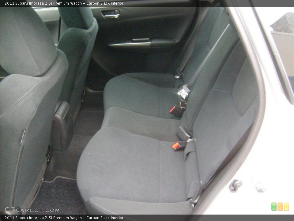 Carbon Black Interior Photo for the 2011 Subaru Impreza 2.5i Premium Wagon #48290602