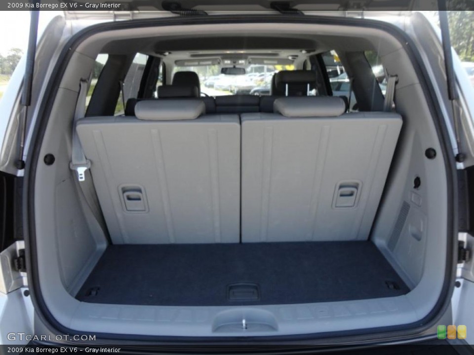 Gray Interior Trunk for the 2009 Kia Borrego EX V6 #48293485