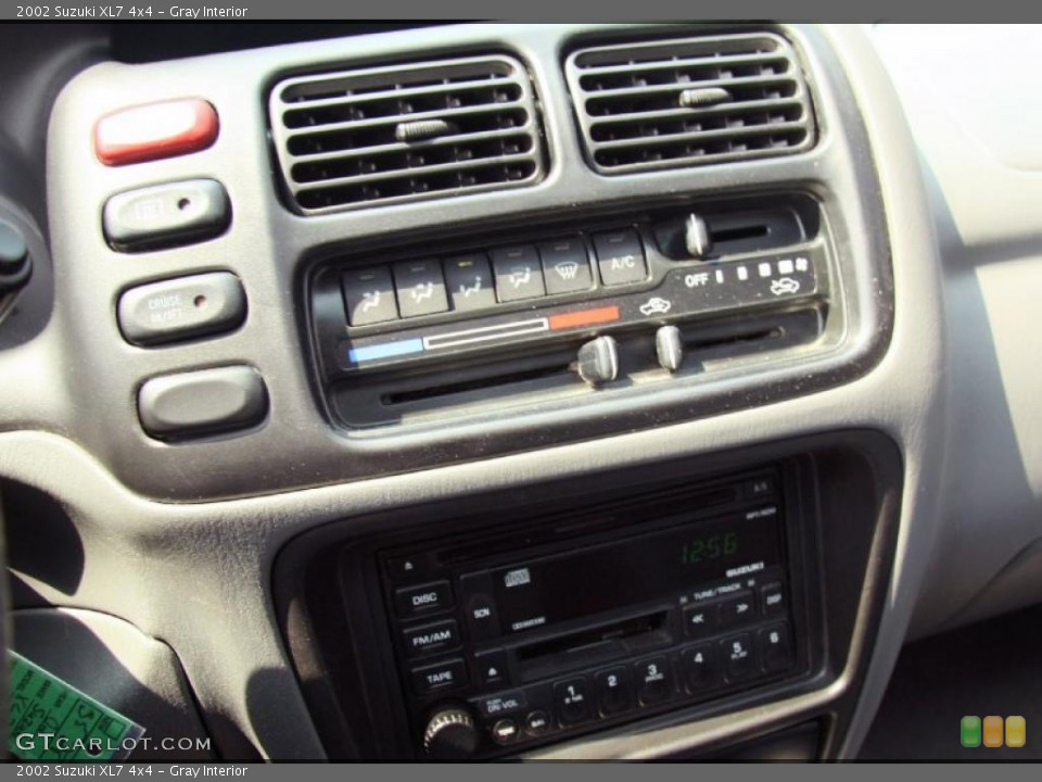 Gray Interior Controls for the 2002 Suzuki XL7 4x4 #48293980