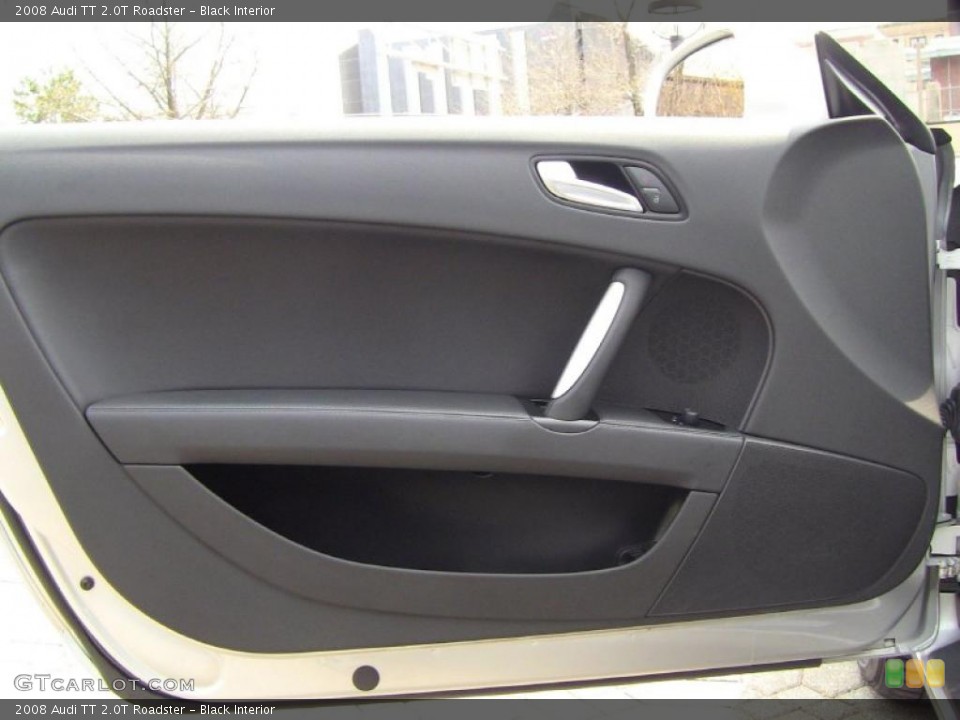 Black Interior Door Panel for the 2008 Audi TT 2.0T Roadster #48294922