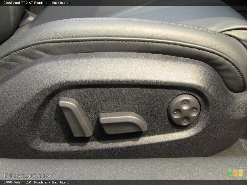 Black Interior Controls for the 2008 Audi TT 2.0T Roadster #48295030