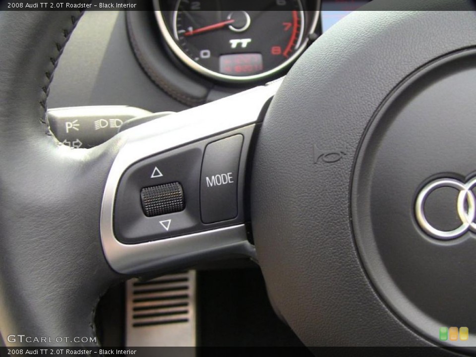 Black Interior Controls for the 2008 Audi TT 2.0T Roadster #48295102