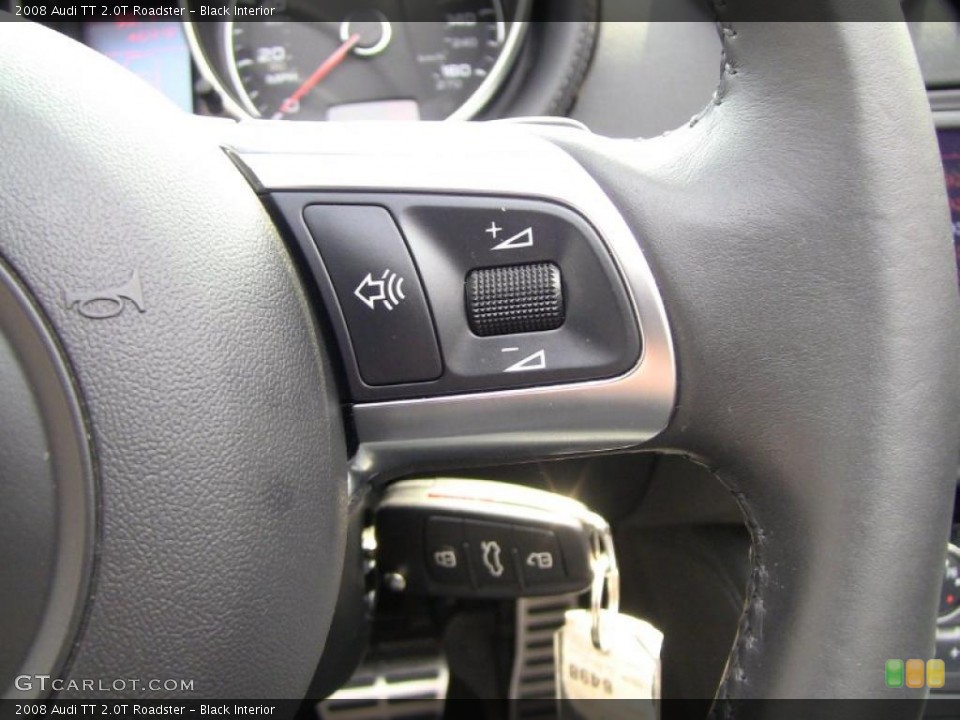 Black Interior Controls for the 2008 Audi TT 2.0T Roadster #48295117