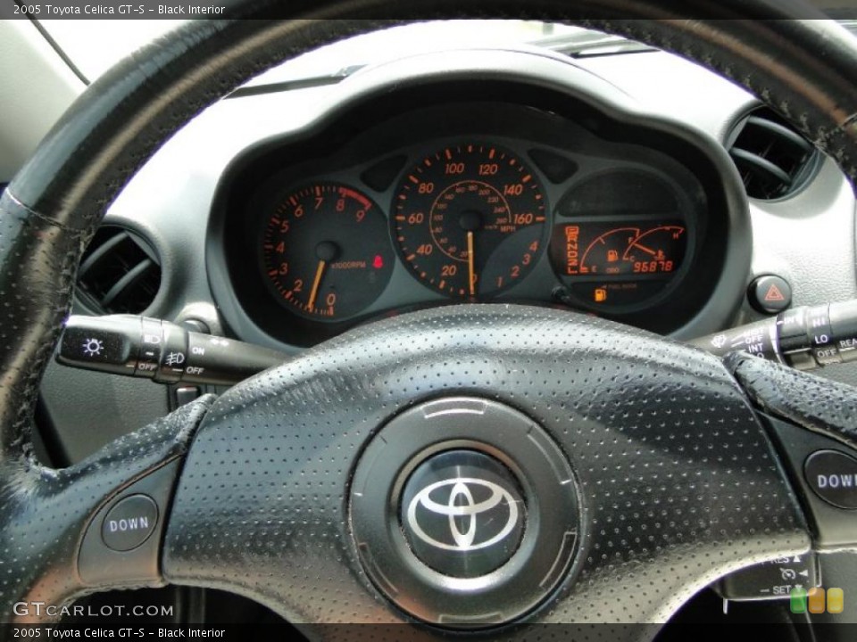 Black Interior Gauges for the 2005 Toyota Celica GT-S #48295240