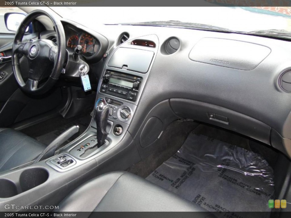 Black Interior Dashboard for the 2005 Toyota Celica GT-S #48295342
