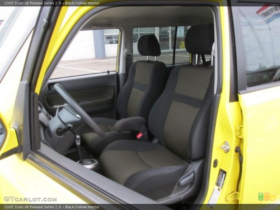 Black/Yellow Interior Photo for the 2005 Scion xB Release Series 2.0 #48295795