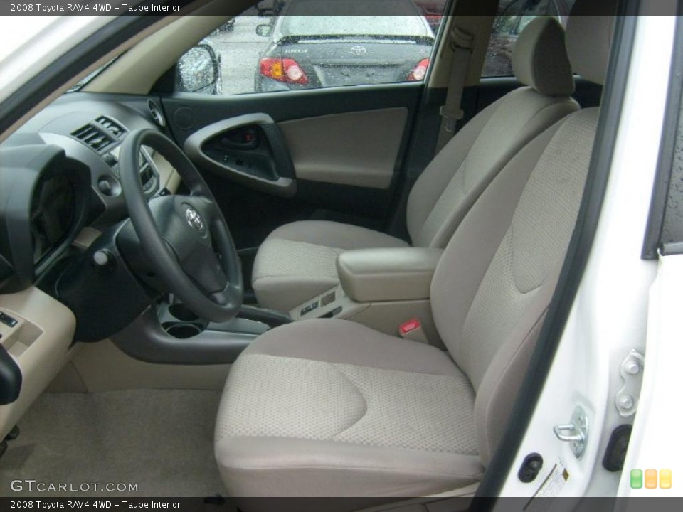 Taupe Interior Photo for the 2008 Toyota RAV4 4WD #48296545